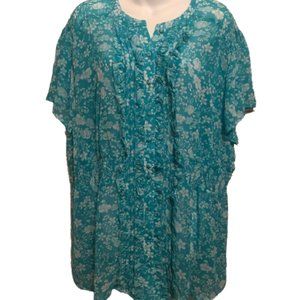 Plus Size Chiffon Blouse